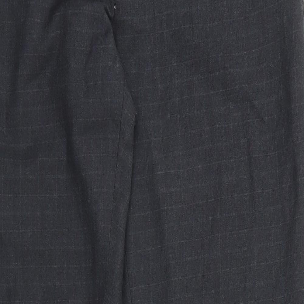 Womens UK Size 10 Dorothy Perkins Regular Fit  Black Trousers