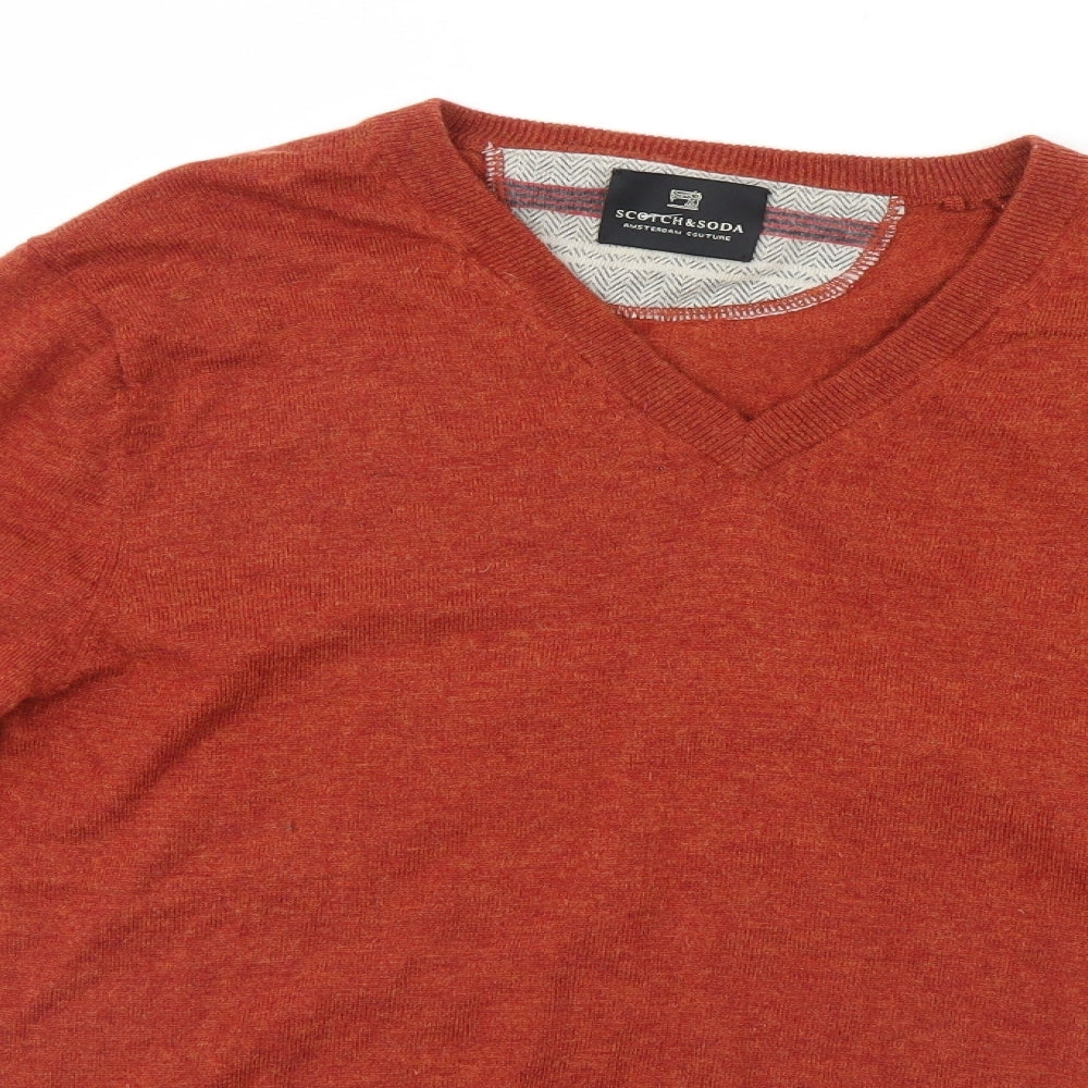 Scotch & Soda Mens Brown   Pullover Jumper