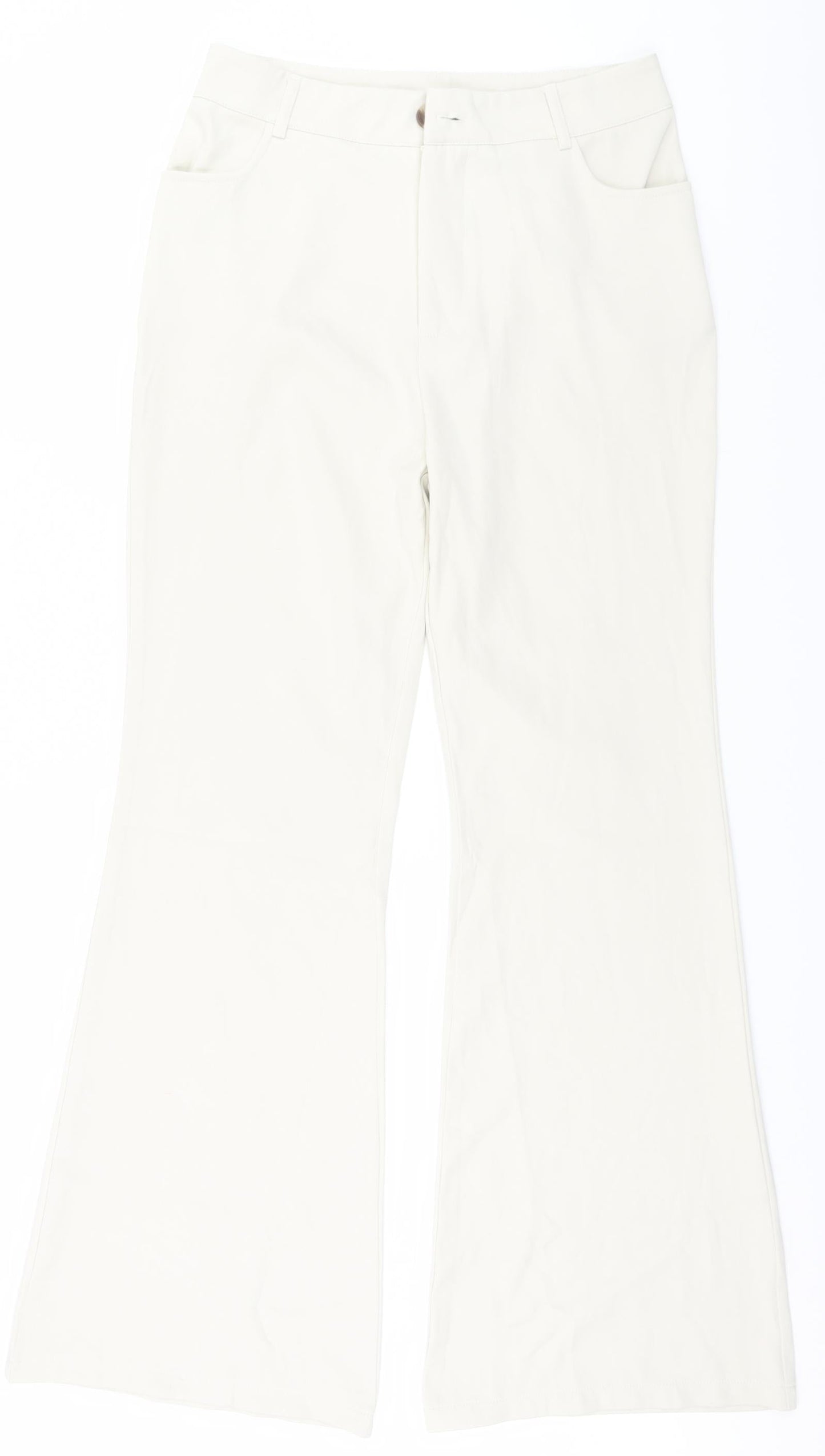 SheIn Womens Beige   Trousers  Size 12 L32 in