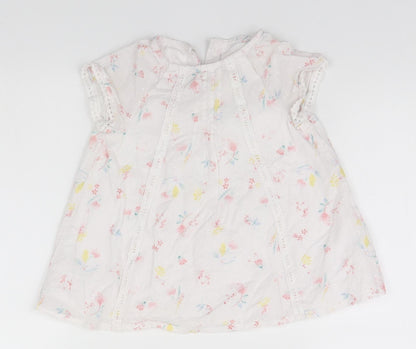 George Baby Green Floral  A-Line  Size 18-24 Months