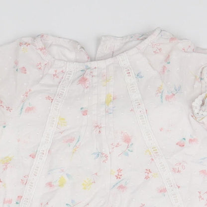 George Baby Green Floral  A-Line  Size 18-24 Months