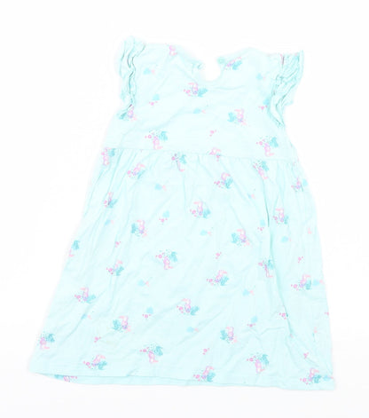 George Girls Green Animal Print  A-Line  Size 18-24 Months  - Birds
