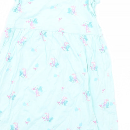 George Girls Green Animal Print  A-Line  Size 18-24 Months  - Birds