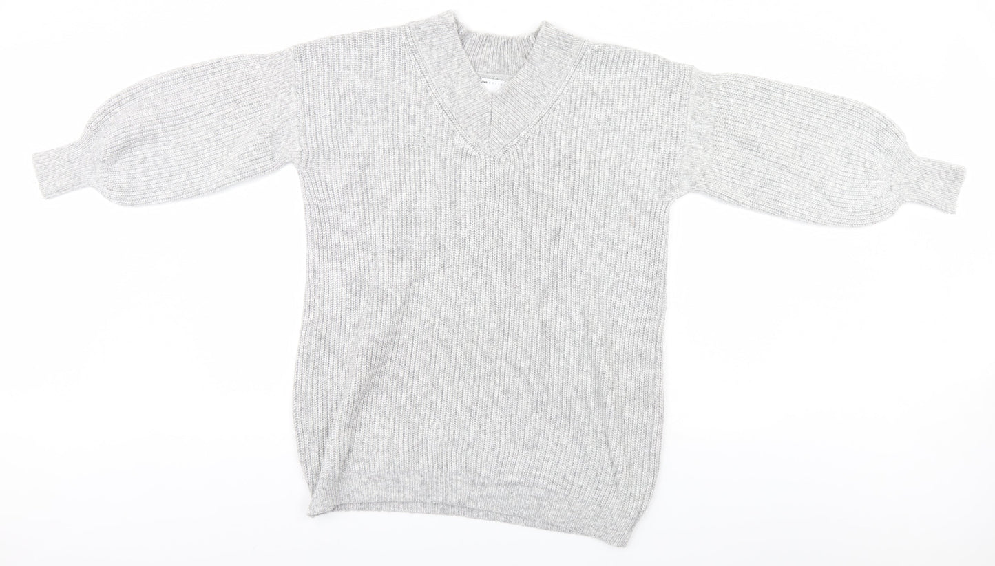 Womens UK Size 8 ASOS Grey Pullover Jumper