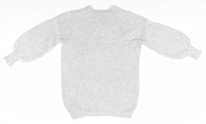 Womens UK Size 8 ASOS Grey Pullover Jumper