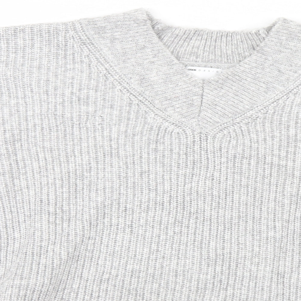Womens UK Size 8 ASOS Grey Pullover Jumper