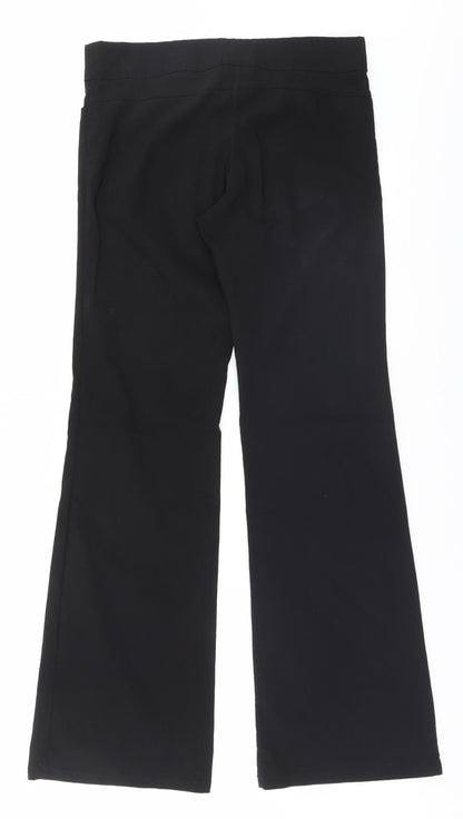 Karlo Ruicci Womens Black   Trousers  Size 10 L30 in
