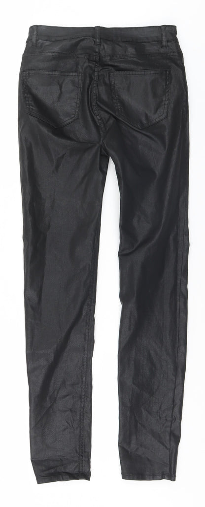 Womens UK Size 6 H&M  Carpenter Black Leggings