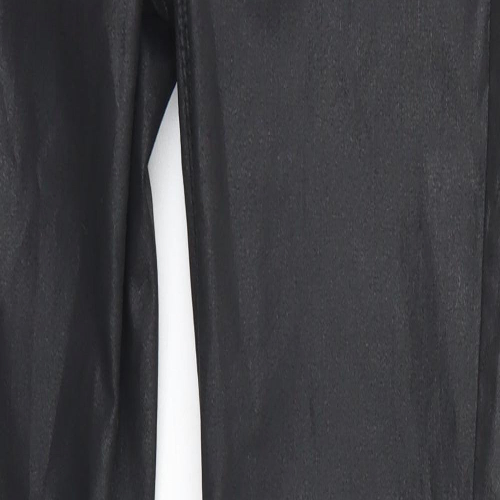 Womens UK Size 6 H&M  Carpenter Black Leggings