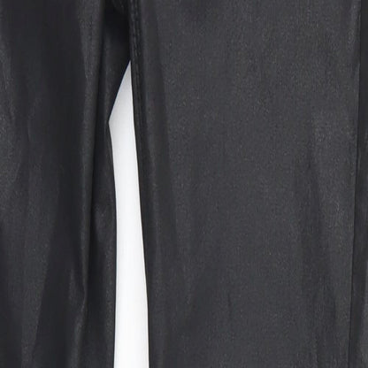 Womens UK Size 6 H&M  Carpenter Black Leggings