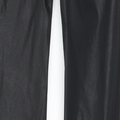 Womens UK Size 6 H&M  Carpenter Black Leggings