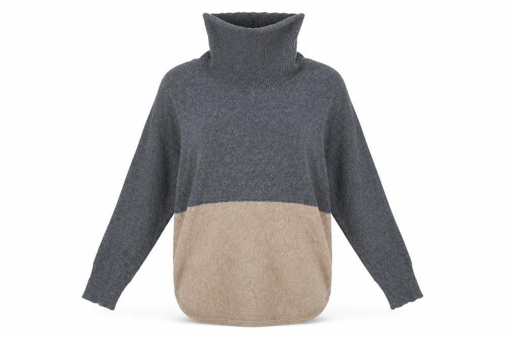 Womens UK Size S Avenue Beige Pullover Jumper