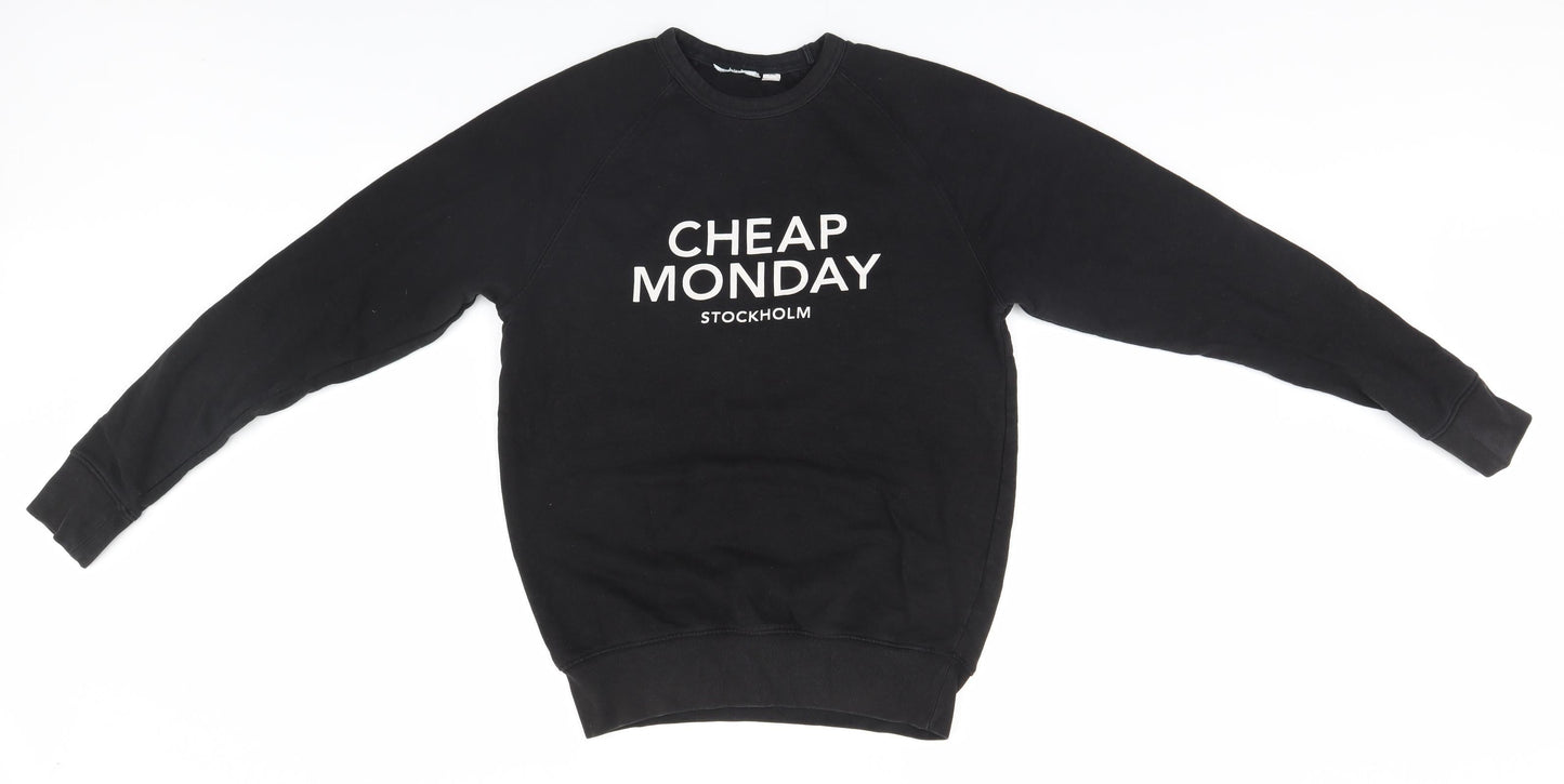 Cheap Monday Womens Black   Pullover Jumper
