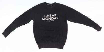 Cheap Monday Womens Black   Pullover Jumper