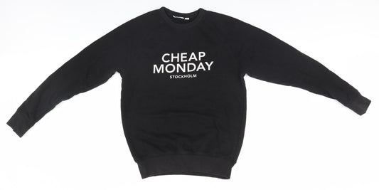 Cheap Monday Womens Black   Pullover Jumper
