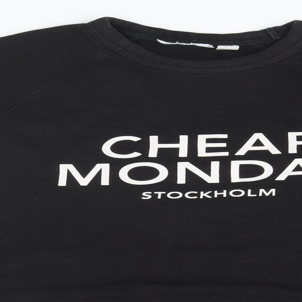 Cheap Monday Womens Black   Pullover Jumper