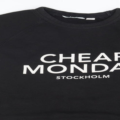 Cheap Monday Womens Black   Pullover Jumper