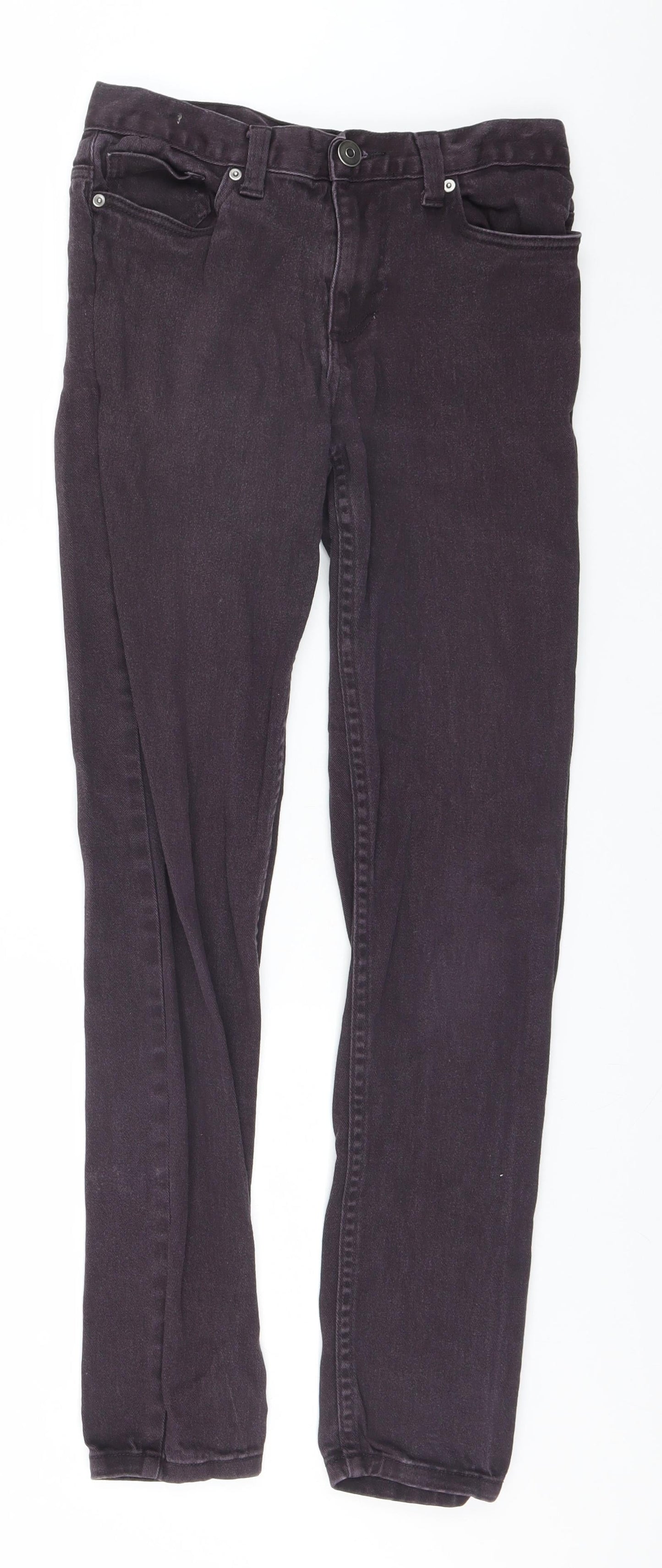 Denim & Co. Womens Grey   Skinny Jeans Size 28 in L30 in