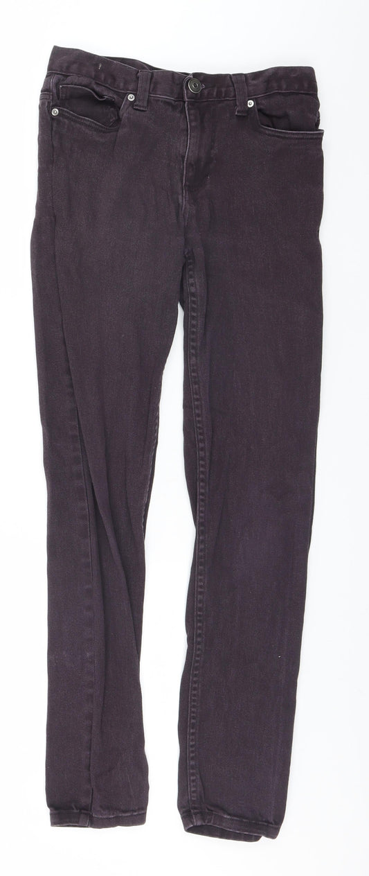 Denim & Co. Womens Grey   Skinny Jeans Size 28 in L30 in