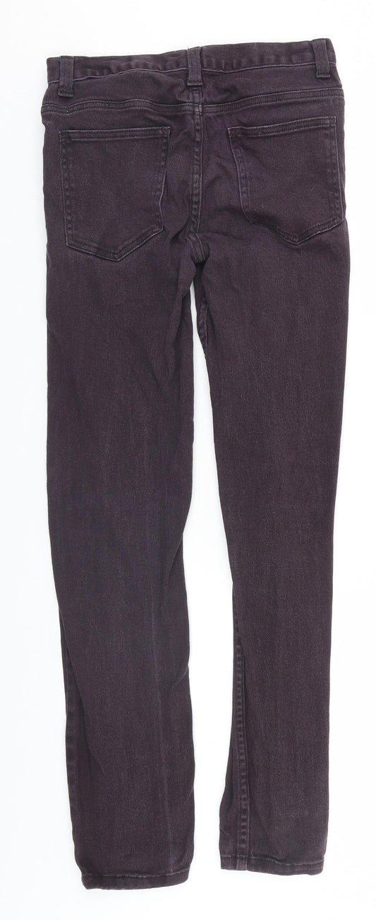 Denim & Co. Womens Grey   Skinny Jeans Size 28 in L30 in