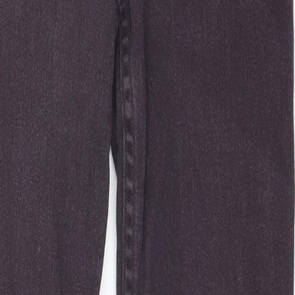 Denim & Co. Womens Grey   Skinny Jeans Size 28 in L30 in