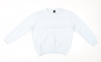 Womens UK Size L River Island Blue Pullover Jumper
