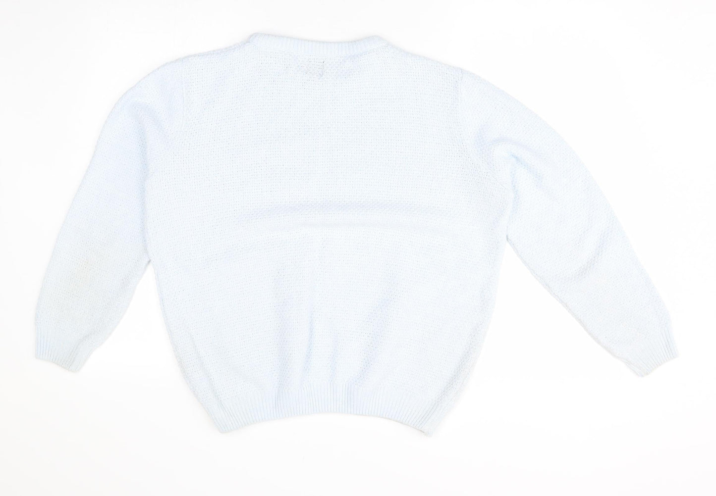 Womens UK Size L River Island Blue Pullover Jumper