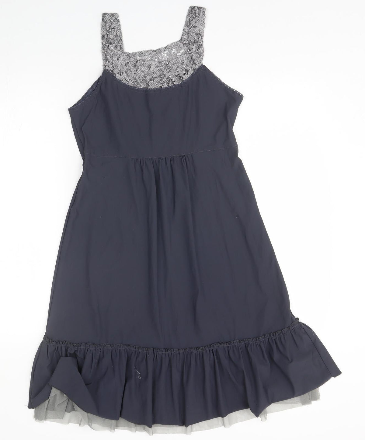 Back view of sunlight women’s blue a-line one size