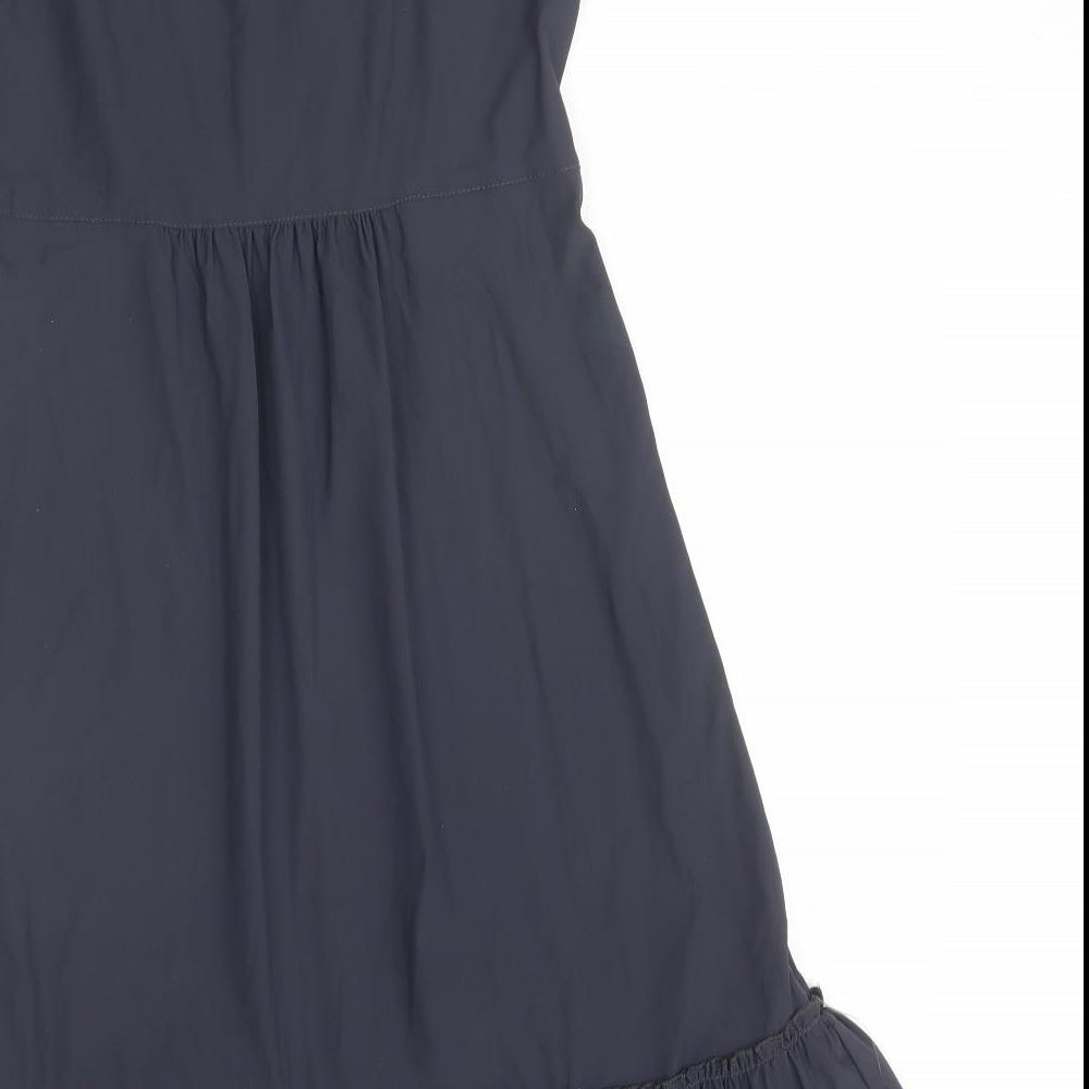 Brand and care label for sunlight women’s blue a-line one size