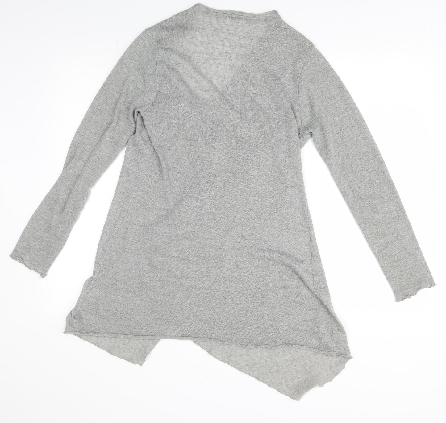 Womens UK Size 12 Quiz Grey Wrap Jumper
