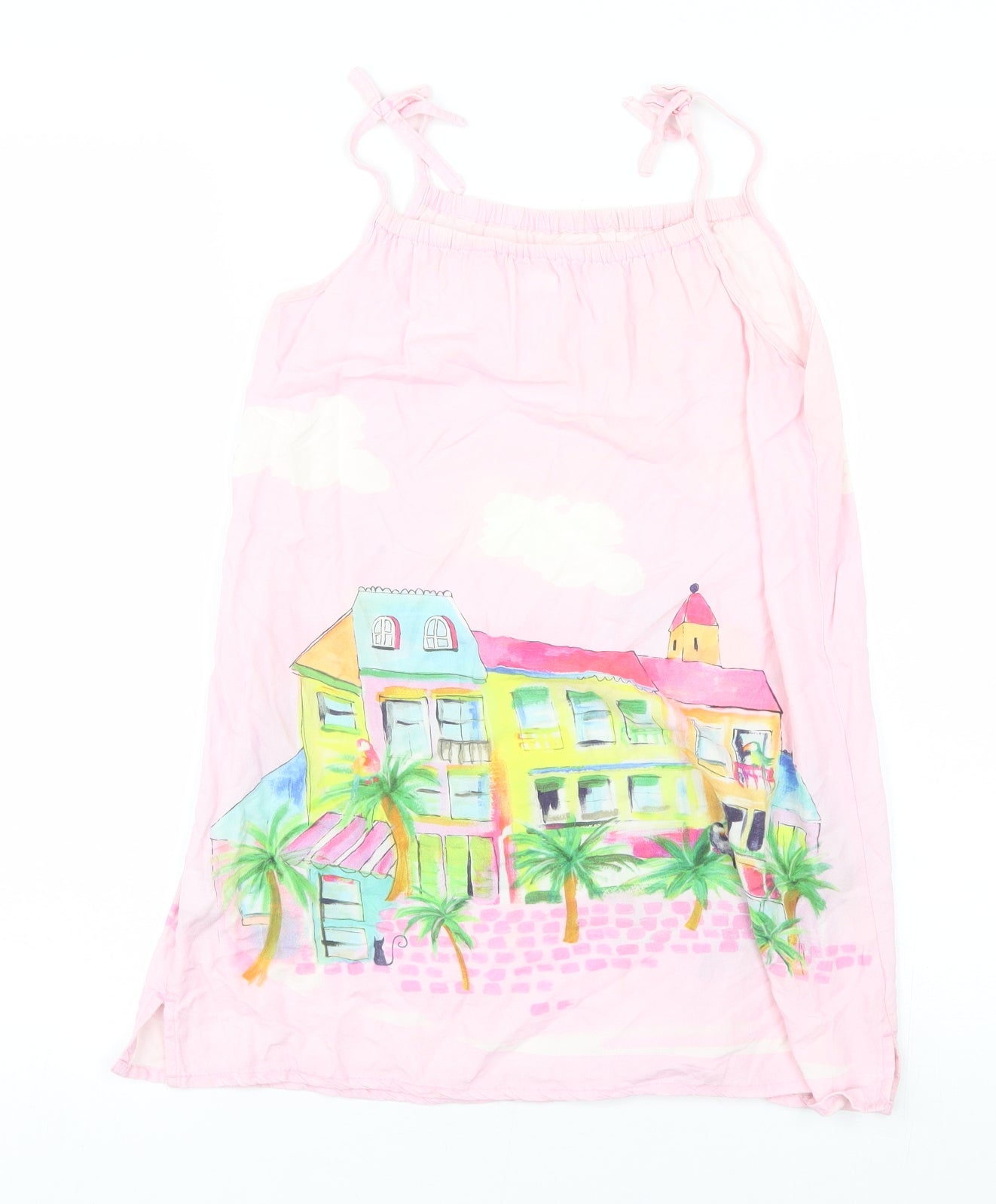 NEXT Girls Pink   Camisole Blouse Size 8 Years  - hotel