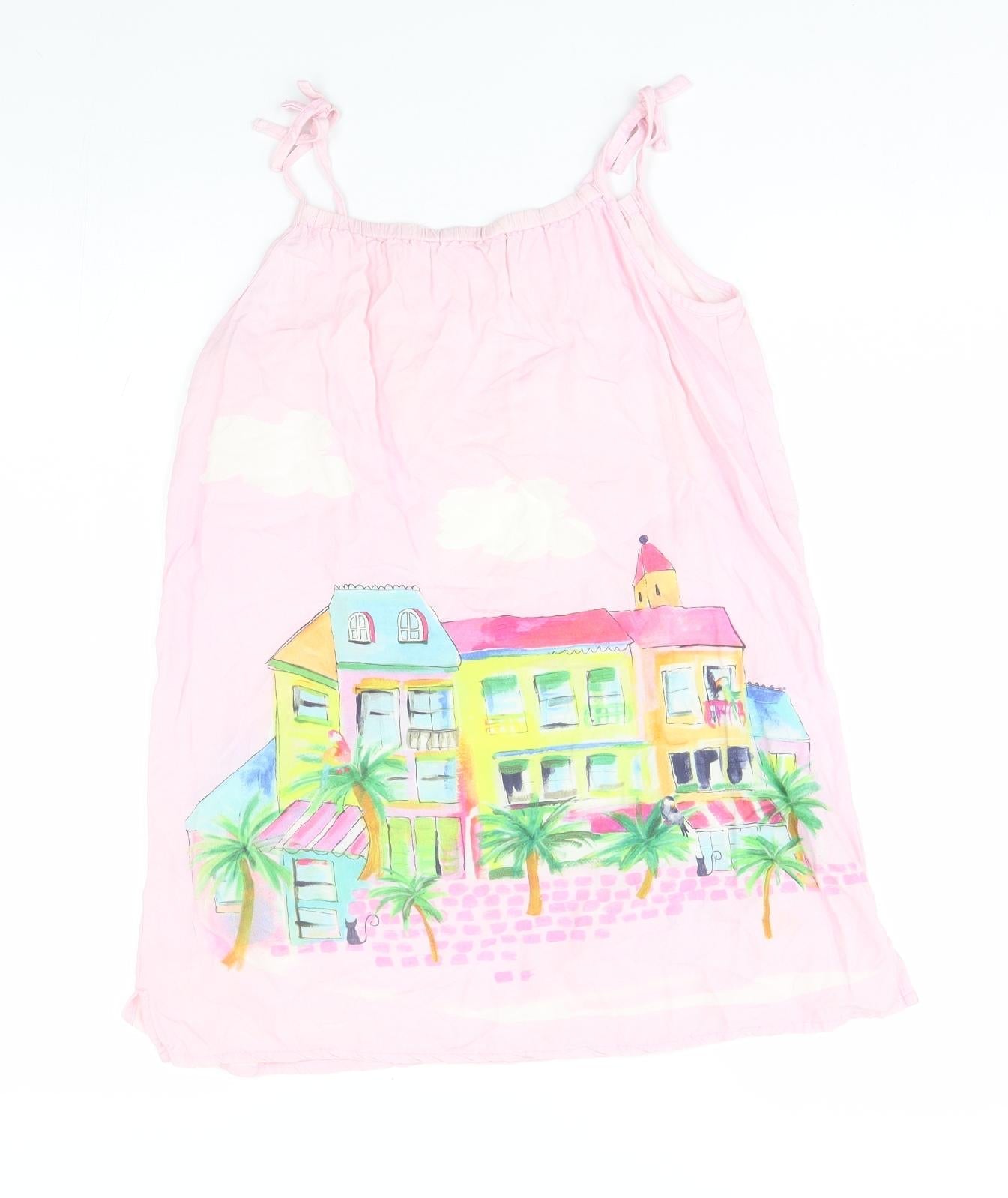 NEXT Girls Pink   Camisole Blouse Size 8 Years  - hotel