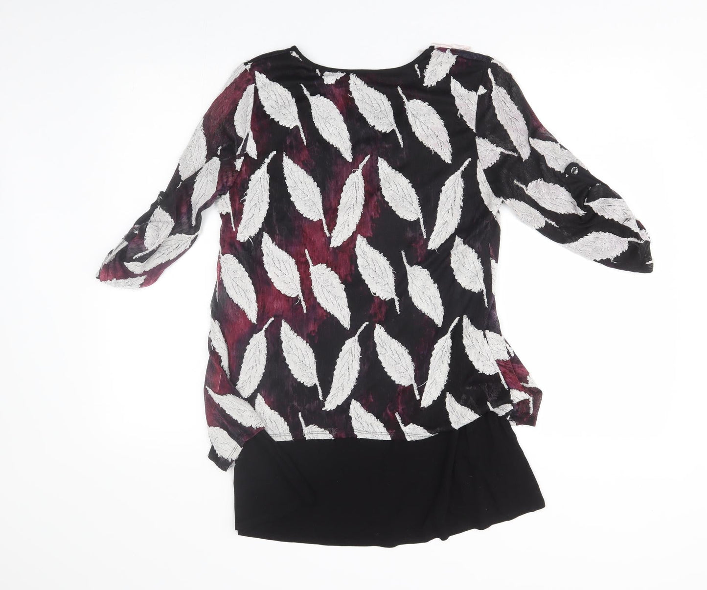 Womens UK Size 12 Preworn Purple Basic Blouse