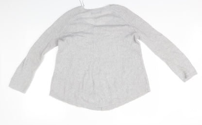 Womens UK Size 12 M&S Grey Pullover Jumper