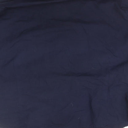 Womens UK Size 12 Premier Blue Basic Button-Up