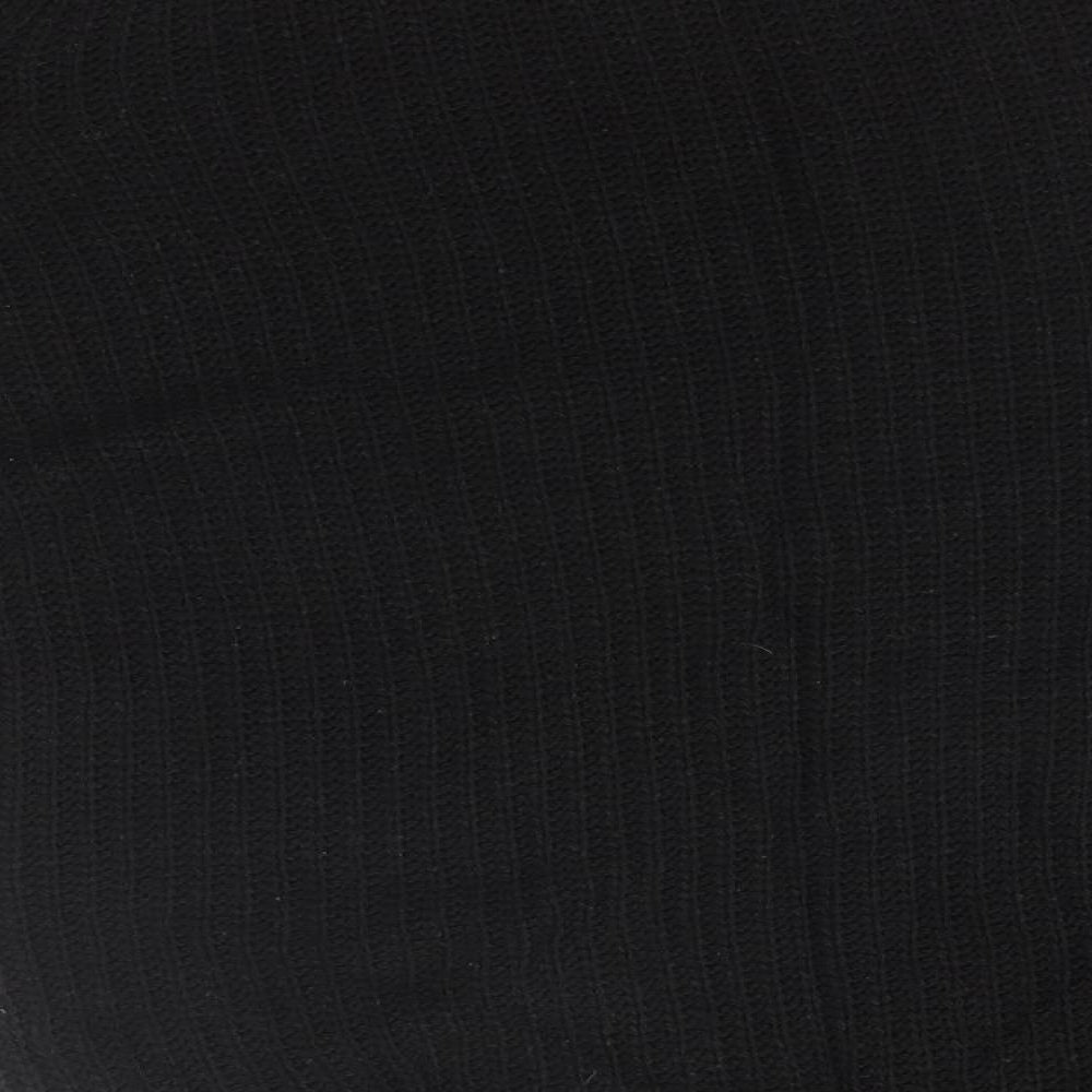 Womens UK Size One Size Preworn Black Pullover Jumper