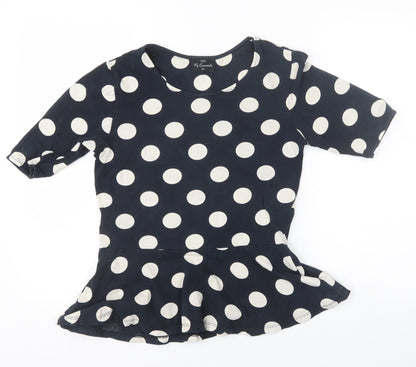 Womens UK Size 10 NEXT Blue Basic Blouse