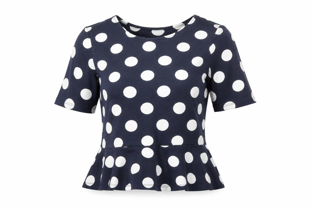 Womens UK Size 10 NEXT Blue Basic Blouse