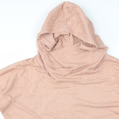 Womens UK Size 10 NEXT Pink Pullover Hoodie