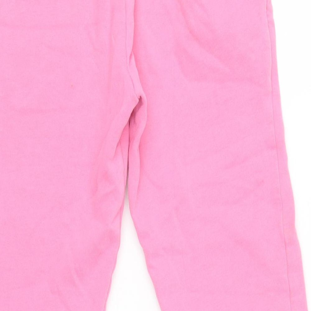NEXT Girls Pink   Jogger Trousers Size 8 Years