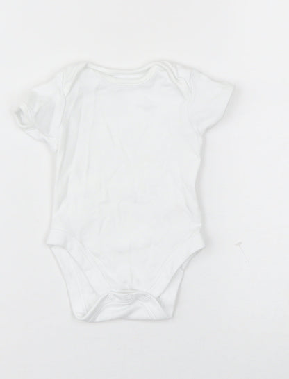 George Baby White   Babygrow One-Piece Size 3-6 Months