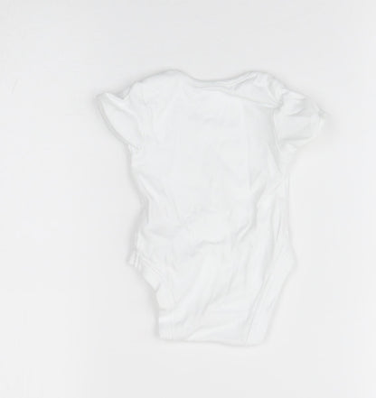 George Baby White   Babygrow One-Piece Size 3-6 Months