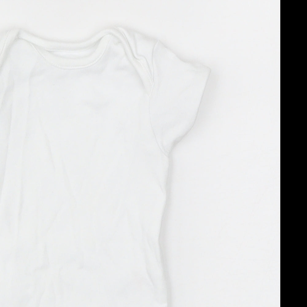 George Baby White   Babygrow One-Piece Size 3-6 Months