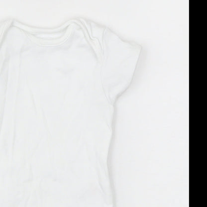 George Baby White   Babygrow One-Piece Size 3-6 Months