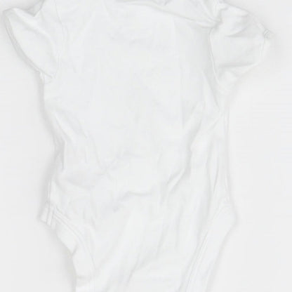 George Baby White   Babygrow One-Piece Size 3-6 Months
