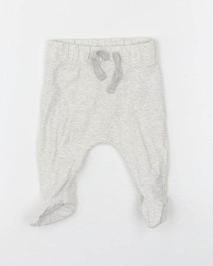 George Baby Grey   Jogger Trousers Size 0-3 Months