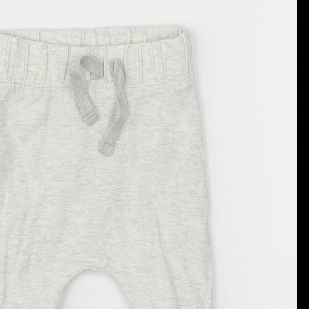 George Baby Grey   Jogger Trousers Size 0-3 Months