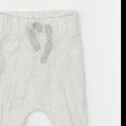George Baby Grey   Jogger Trousers Size 0-3 Months
