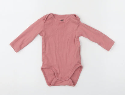 H&M Baby Pink   Babygrow One-Piece Size 0-3 Months