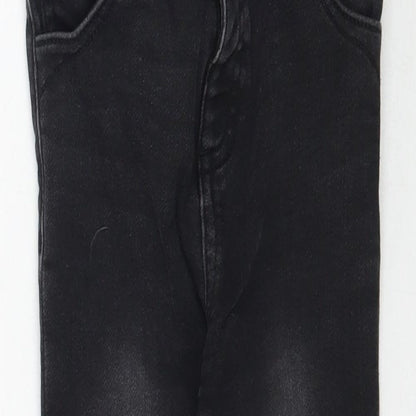 Matalan Boys Black  Denim Skinny Jeans Size 2-3 Years
